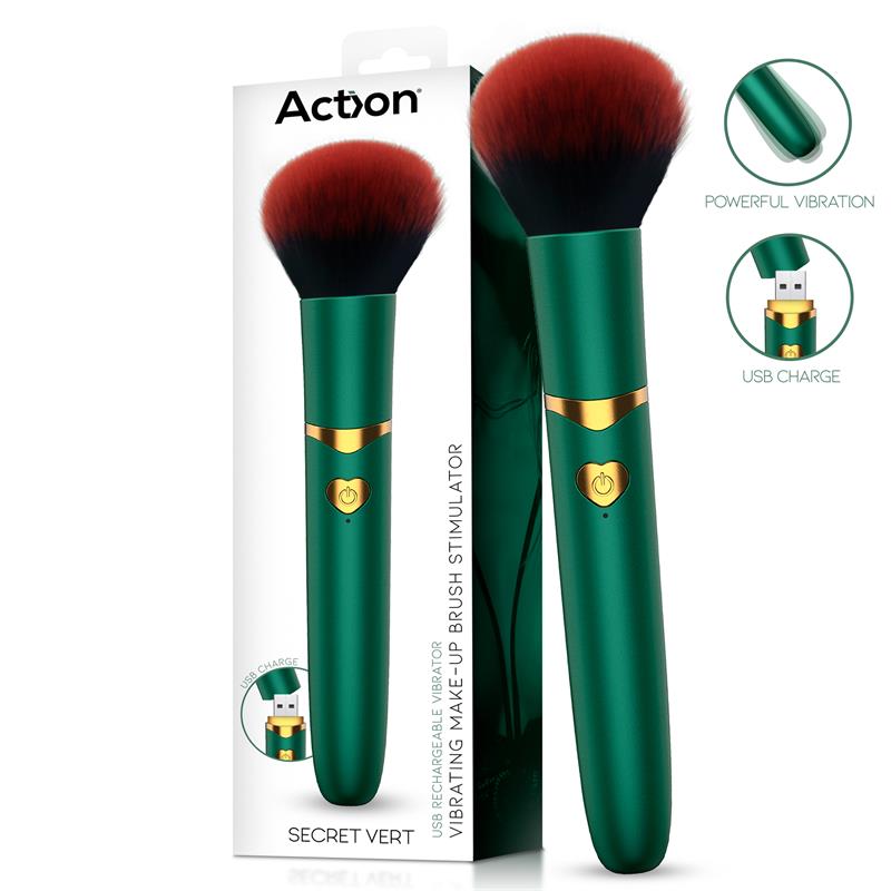 secret-vert-estimulador-brocha-de-maquillaje-con-vibracion-verde Secret Vert Estimulador Brocha de Maquillaje con Vibración Verde - Imagen 1