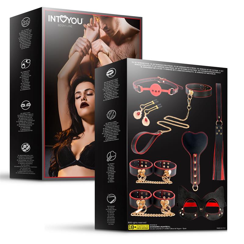set-de-bondage-8-pz Set de Bondage 8 Pz - Imagen 1