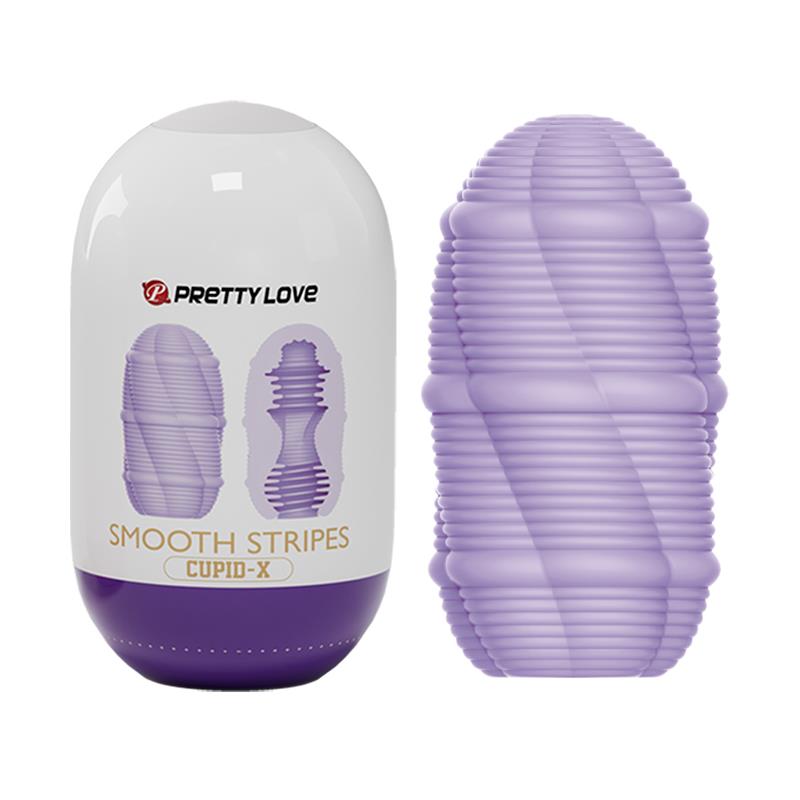 smooth-stripes-cupid-x-huevo-masturbador Smooth Stripes Cupid-X Huevo Masturbador - Imagen 1