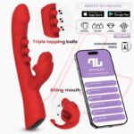 Trixy Vibrador con Tapping y Biting con App