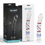 Dildo Anal de Cristal Ice-Loly 7.1