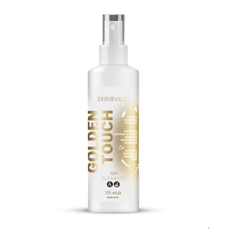 driminals-golden-touch-toy-limpiadora-125ml GOLDEN TOUCH TOY CLEANER - Imagen 1