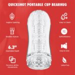 Quickshot Portable Cup Bearhug Masturbador