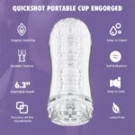 Quickshot Portable Cup Engorged Masturbador