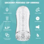 Quickshot Portable Cup Onwings Masturbador