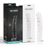Veined trainer Dildo de Cristal 6.5