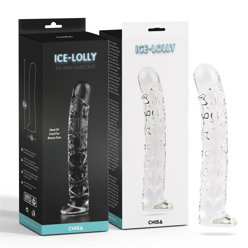veined-trainer-dildo-de-cristal-65 Veined trainer Dildo de Cristal 6.5 - Imagen 1