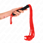 LÁTIGO DE CUERDA ROJO 56 CM