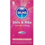 DOTS & RIBS PRESERVATIVOS PREMIUM PACK 8