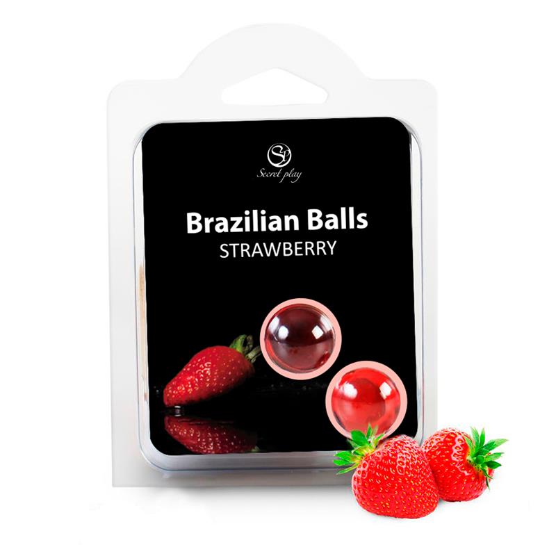 set-2-brazilian-balls-aroma-fresa Set 2 Brazilian Balls Aroma Fresa - Imagen 1