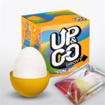 Grovy – Huevo masturbador elástico amarillo (Up&Go)