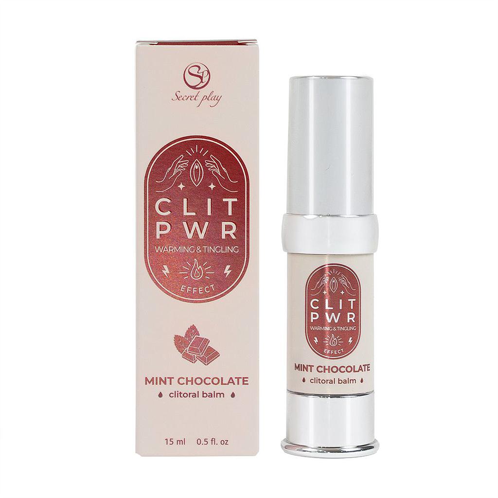 ¿Qué tal un bálsamo pensado únicamente para nosotras y nuestro placer? CLIT PWR – Bálsamo de clítoris menta chocolate (15 ml) - Imagen 1