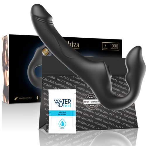 IBIZA es un arnés vibrador sin correas con control remoto IBIZA - VIBRADOR STRAPLESS CONTROL REMOTO 3 MOTORES 1000 COMBINACIONES. - Imagen 1