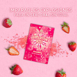 ¿Ya no sabes cómo innovar en el sexo oral y crees que lo has probado todo? Caramelos explosivos sabor fresa – Popping candies para jugar - Imagen 1