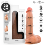BRUCE M DILDO SILICONA 20 CM -Ø- 4.5 CM