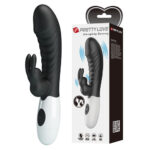 NAUGHTY BUNNY VIBRADOR RABBIT 30 FUNCIONES NEGRO