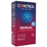 Control Xtra Dots – Preservativos con puntos (12 uds)