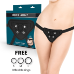ARNÉS AJUSTABLE Y ANILLOS FLEXIBLES