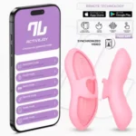 Laia – Estimulador de dedo con calor, funda y app (Intoyou App Series, rosa)