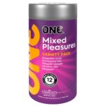 CAJA DE 12 PRESERVATIVOS CON AROMA MIXED PLEASURES ONE